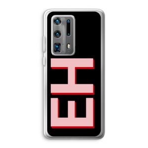 Monogram: Huawei P40 Pro Plus Transparant Hoesje