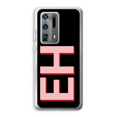 Monogram: Huawei P40 Pro Plus Transparant Hoesje