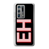 Monogram: Huawei P40 Pro Plus Transparant Hoesje