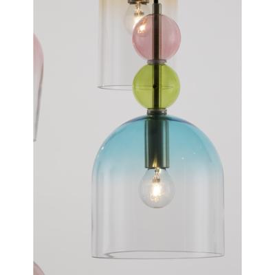 Lyora Gekleurde hanglampMurano 5-lichts - 9009238