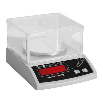 Precisieweegschaal - 2000 g / 0,01 g - wit