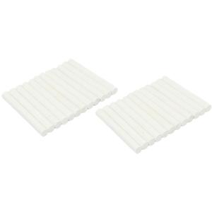 Bordkrijt - 24x - wit - krijtbord/schoolbord - tekenmateriaal kinderen