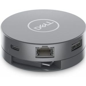 Dell 6-in-1 USB-C Multiport Adapter DA305 - Zilver