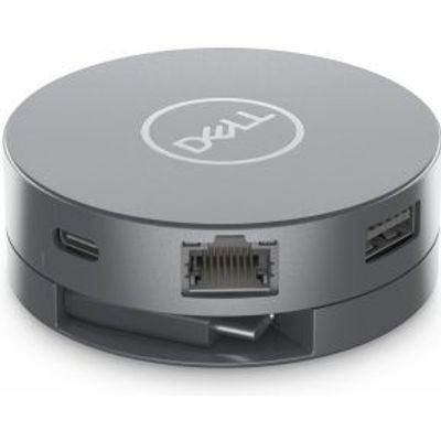Dell 6-in-1 USB-C Multiport Adapter DA305 - Zilver