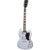 Gibson Original Collection SG Standard &apos;61 Stop Bar Silver Mist elektrische gitaar met koffer