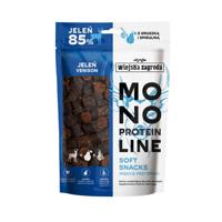 WIEJSKA ZAGRODA Monoprotein line Soft snacks Deer - traktatie voor hond - 115g