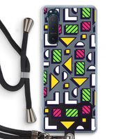 8-bit N°4: Sony Xperia 5 II Transparant Hoesje met koord