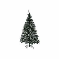 Kerstboom DKD Home Decor Wit Rood Groen PVC Ananas Besneeuwd 125 x 125 x 210 cm