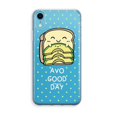 Avo Good Day: iPhone XR Transparant Hoesje
