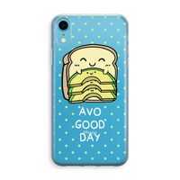 Avo Good Day: iPhone XR Transparant Hoesje