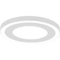 LED Plafondlamp 17W - Natuurlijk Wit 4000K - Rond Mat Wit Kunststof