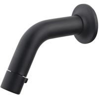 Wiesbaden Sophia Mat Zwarte Fonteinkraan - Koudwaterkraan Muurbevestiging 1/2"