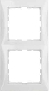 Berker S.1 2-voudig afdekraam wit glans 10128989