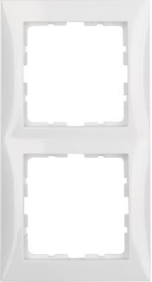Berker S.1 2-voudig afdekraam wit glans 10128989