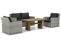 Garden Collections Giardino/Brighton stoel-bank loungeset 4-delig