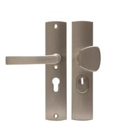 VH-beslag Curve Kr/Gr Blok PC55 Inox 38-54mm