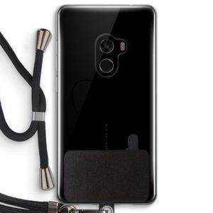 Best heart black: Xiaomi Mi Mix 2 Transparant Hoesje met koord