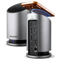 AXAGON USB-C dockingstation Incl. laadfunctie, USB-C Power Delivery