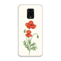 Red poppy: Xiaomi Redmi Note 10 Lite Transparant Hoesje