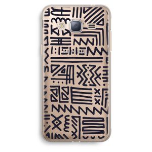 Marrakech print: Samsung Galaxy J3 (2016) Transparant Hoesje