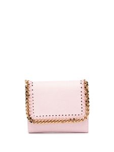 Stella McCartney porte-monnaie à détail de chaîne - Rose