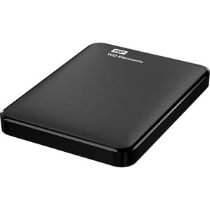 WD Elements 1 TB Externe harde schijf (2,5 inch) USB 3.2 Gen 1 (USB 3.0) Zwart WDBUZG0010BBK-WESN