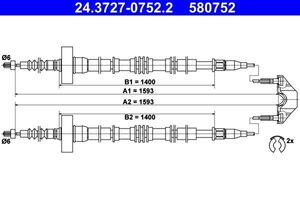 Handremkabel 24372707522