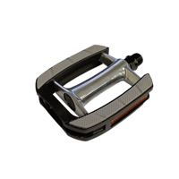 Falkx electra pedalen 9/16", aluminium huis, anti slip