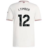 adidas Arsenal J.Timber 12 Derde Shirt Authentic 2025-2026