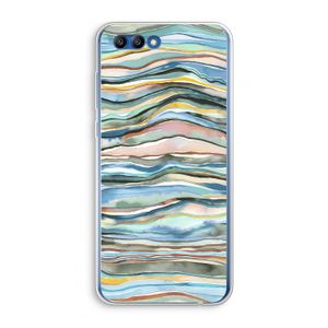 Watercolor Agate: Honor 10 Transparant Hoesje