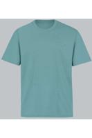 TRIGEMA Regular Fit T-Shirt ronde hals groen, Effen