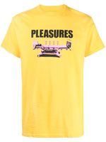 Pleasures t-shirt Bed en coton - Jaune