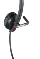 Logitech H650e Headset Bedraad Hoofdband Kantoor/callcenter USB Type-A Zwart, Zilver - thumbnail