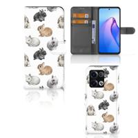 Telefoonhoesje | Met pasjeshouder | voor OPPO Reno8 Pro Konijntjes Telefoonhoesje | Met pasjeshouder | voor OPPO Reno8 Pro Konijntjes