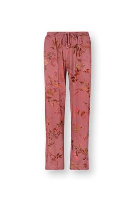 Pip Studio Belin Lange Broek Bodhi Flower Donkerroze XXL