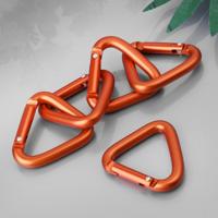 10ST driehoek karabijnhaak outdoor kamperen wandelen sleutelhanger snap clip Hook ketel gesp karabijnhaak accessoires