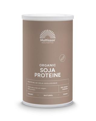 Mattisson Vegan soja proteine 90% bio Mattisson Vegan soja proteine 90% bio