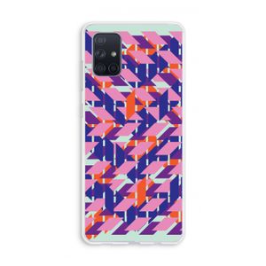 Skew Blush 3: Galaxy A71 Transparant Hoesje