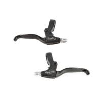 Remhendelpaar CL530-RS V-brake 4 vingers - zwart (bulkverpakking)