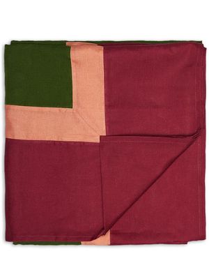 La DoubleJ nappe de table Rainbow en lin - Vert