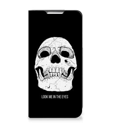 Mobiel BookCase Samsung Galaxy S22 Skull Eyes Mobiel BookCase Samsung Galaxy S22 Skull Eyes