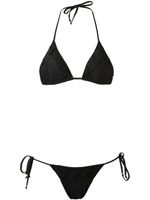 Amir Slama triangle bikini set - Noir - thumbnail