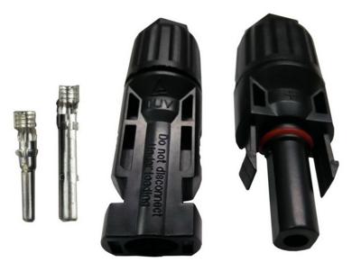 MC4 connector mannelijke vrouwelijke 30A 1000V Solar Panel Branch-serie voor PV-kabel 2.5/4/6mm2