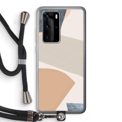 Formo: Huawei P40 Pro Transparant Hoesje met koord