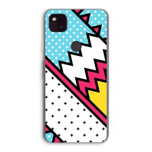 Pop Art #2: Google Pixel 4a 5G Transparant Hoesje