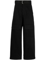 SONGZIO pantalon droit à taille haute - Noir