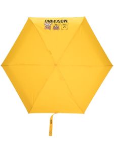 Moschino parapluie à imprimé Teddy Bear - Jaune