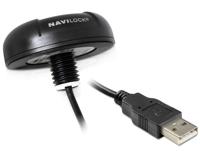 Navilock NL-8004U GPS ontvanger USB Zwart - thumbnail