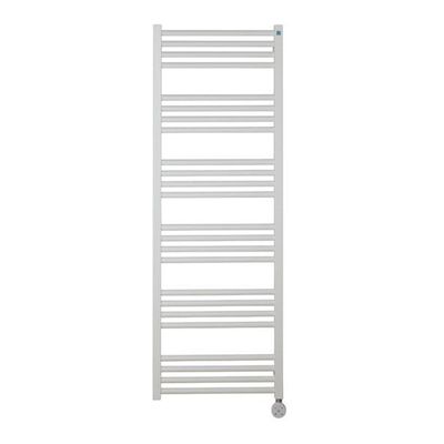 Crosswater MPRO Elektrische handdoekradiator - 140x50cm - 600 Watt - mat wit MP48X1380MWELEC