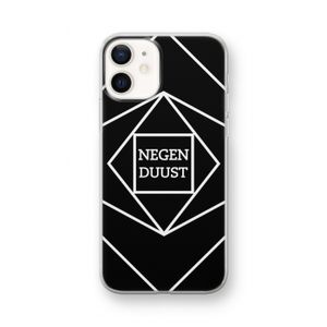 Negenduust geometrisch: iPhone 12 mini Transparant Hoesje